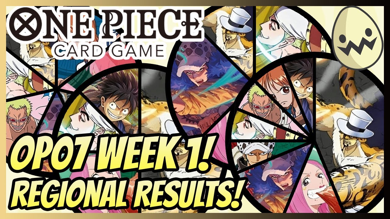 One Piece Card Game: OP07 Week 1! Store Regionals Topping Decks!