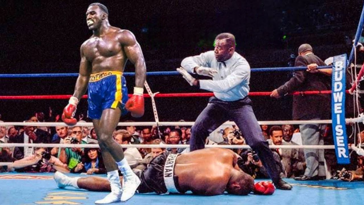 Ele humilhou Tyson e varreu a ELITE do Boxe.. Evander Holyfield foi o terror dos anos 90