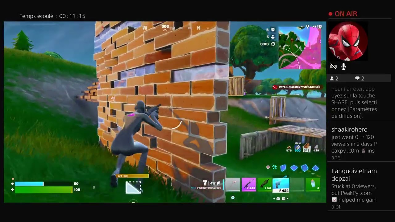 FORTNITE Ranked en recharge avec tithis 