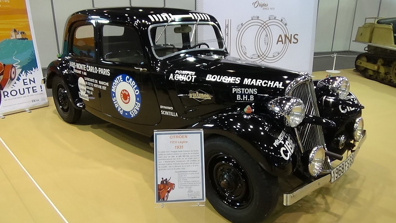 1935 Citroen 11CV L&eacute;g&egrave;re - Salon Automobile Lyon 2019