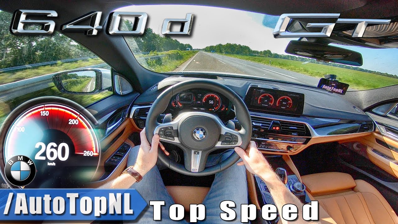 BMW 6 Series GT M Sport 2019 640d xDrive AUTOBAHN POV TOP SPEED by AutoTopNL