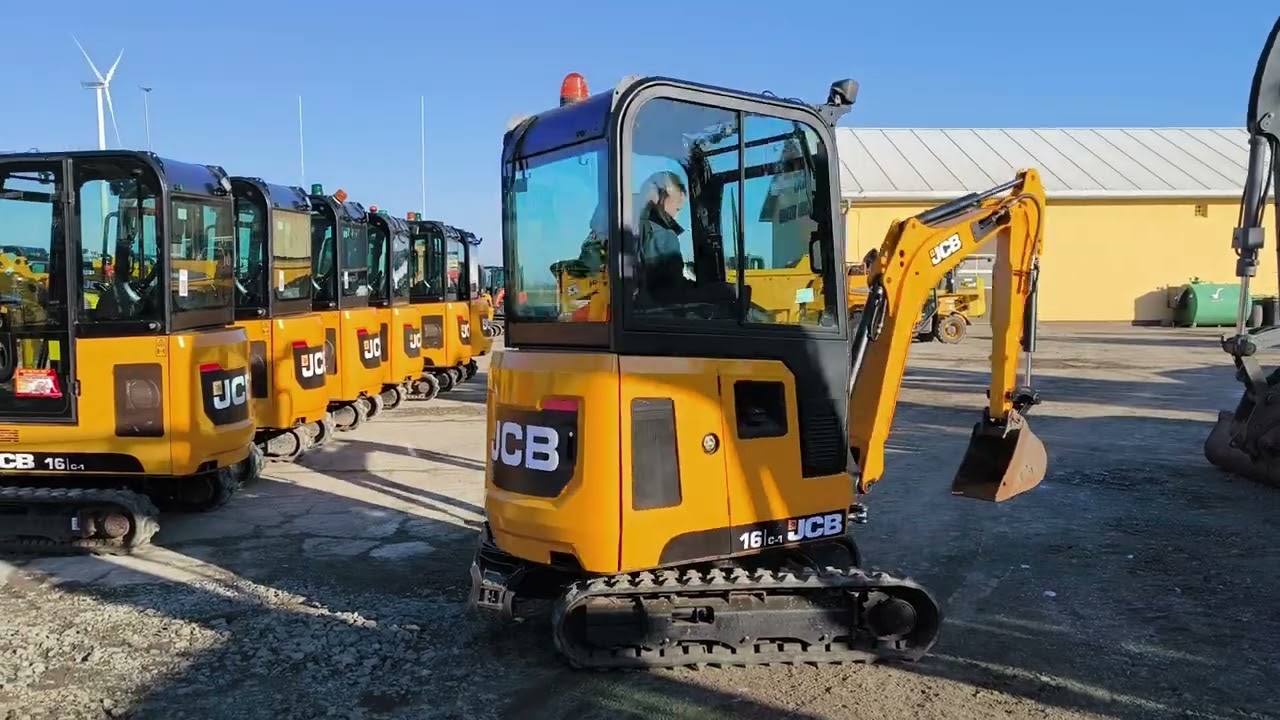 Mini koparka JCB 16 C -1 , 2019 rok