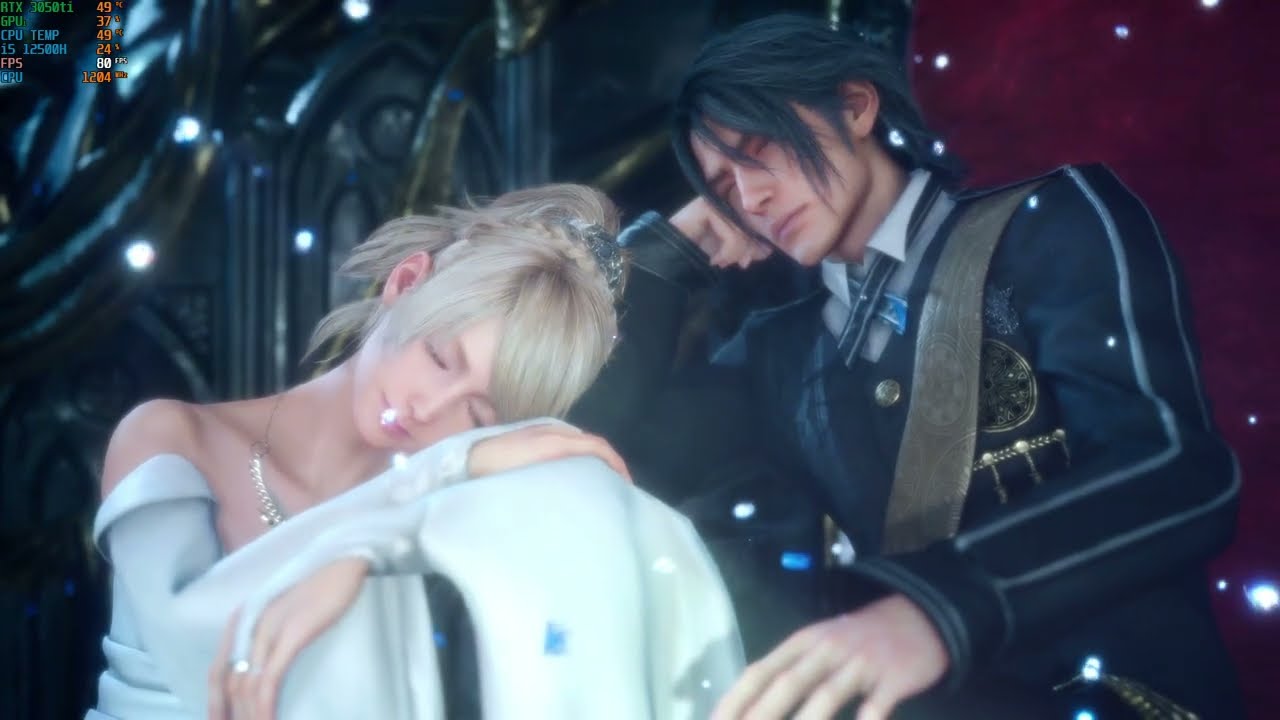 Noctis & Luna's Kiss! &ndash; The Beautiful Afterlife Reunion FFXV After Credit Scene