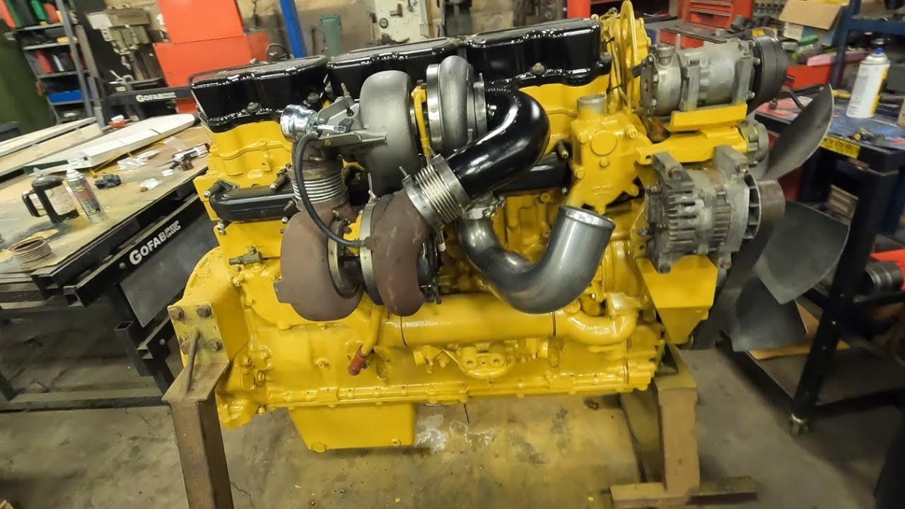 Caterpillar C-15 6NZ Acert Turbo Build: Part C
