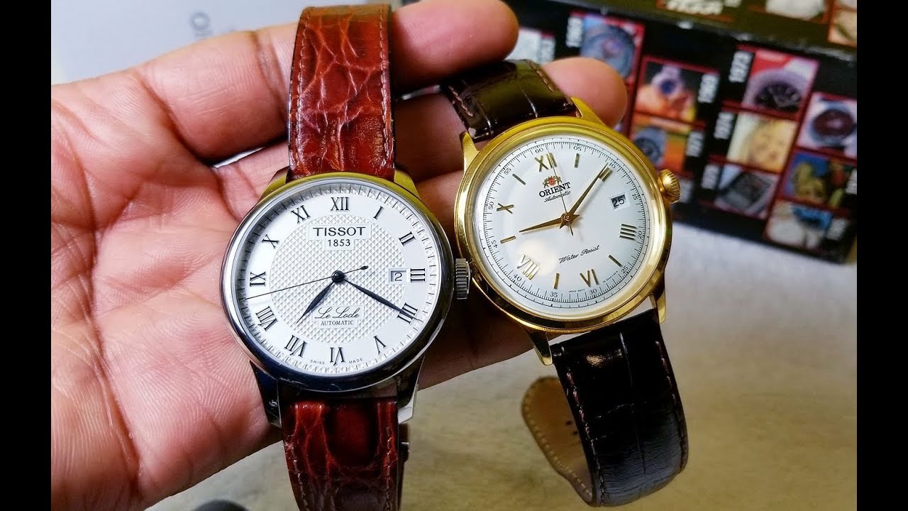 Tissot Le Locle или Orient Bambino? Дизайн против материалов!