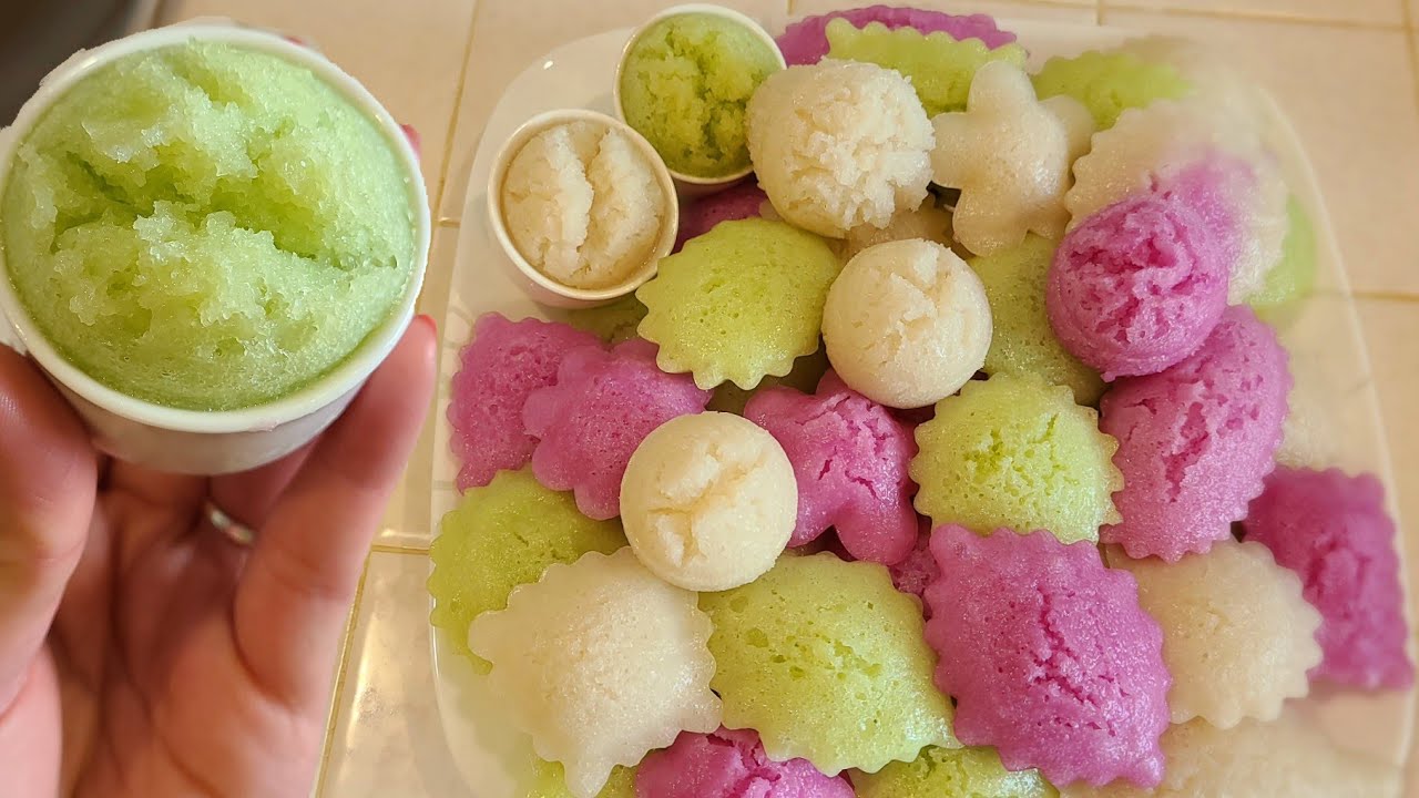 Bánh Bò Rễ Tre - Men Cơm Rượu Mềm Dẻo Không bị Cứng