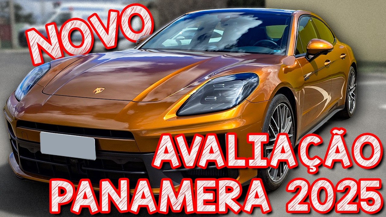 Avaliação PORSCHE PANAMERA Hybrid 2025 - O MELHOR SEDAN DO MUNDO!