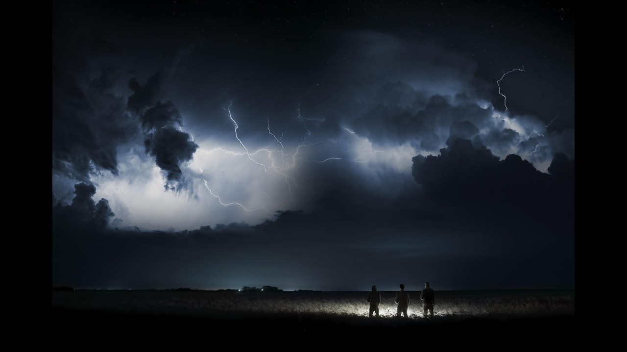 Heavy Rain with Distant Thunder – 1 Hour Sleep Ambience