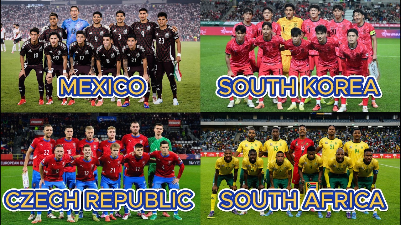 GROUP A CLASH OF NATIONS | MEXICO vs SOUTH KOREA vs SOUTH AFRICA vs CZECHIA | WORLD CUP BATTLE RAP