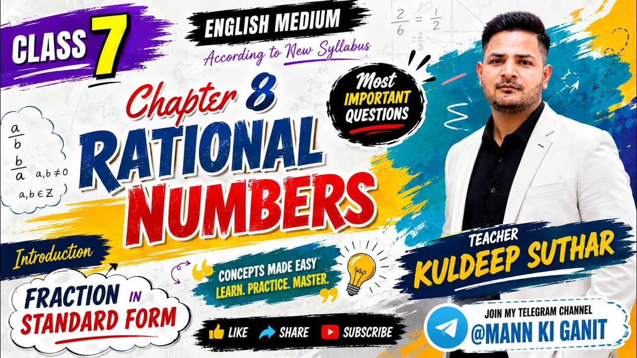Examples | Ch 8 Rational Numbers | Class 7 Maths - NCERT | New Syllabus 2025