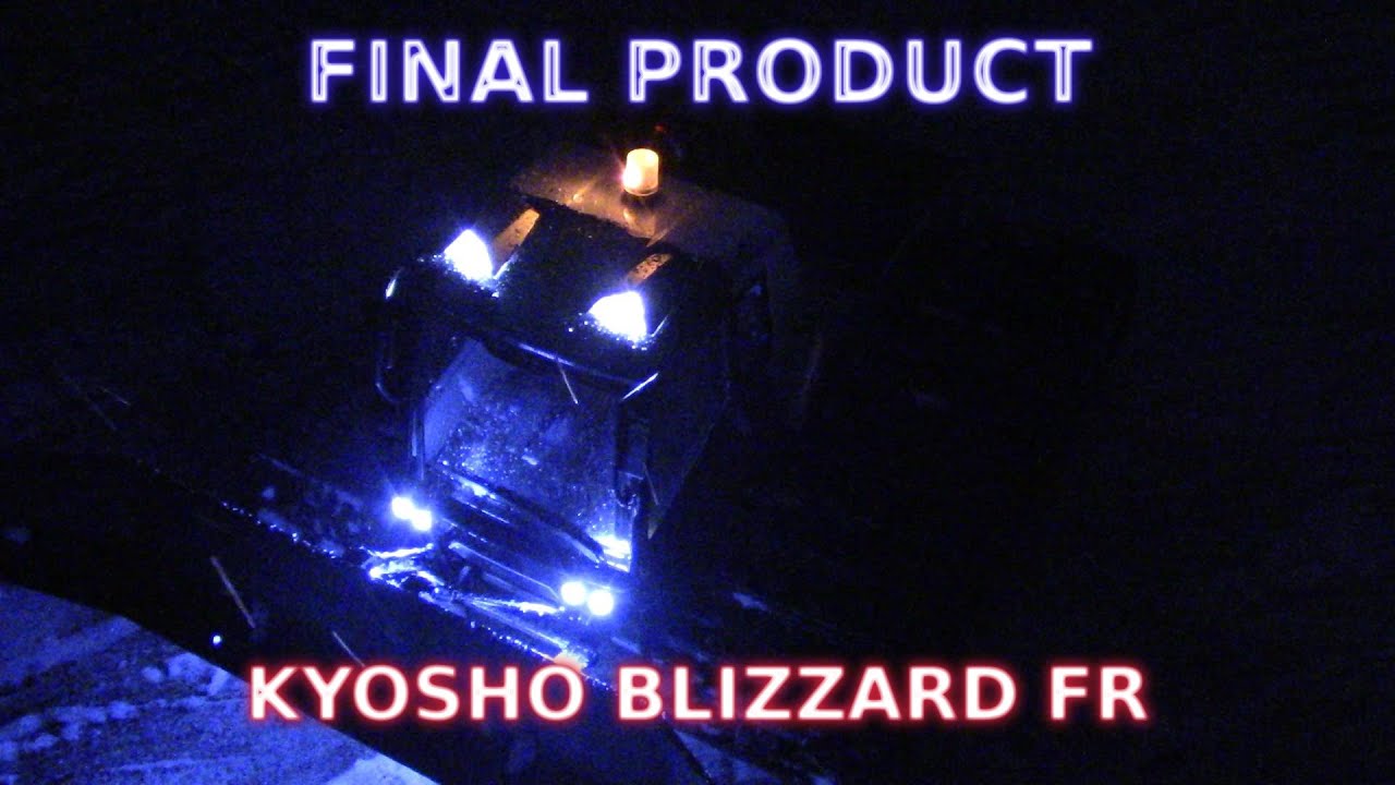 Kyosho Blizzard - Part 6 - Final Product