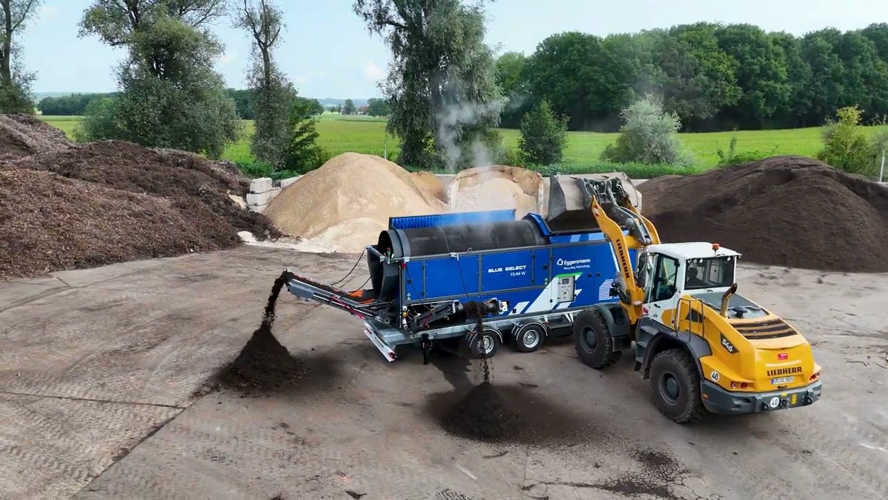 Eggersmann BLUE SELECT 15.44 Mobile Trommel Screen Machine
