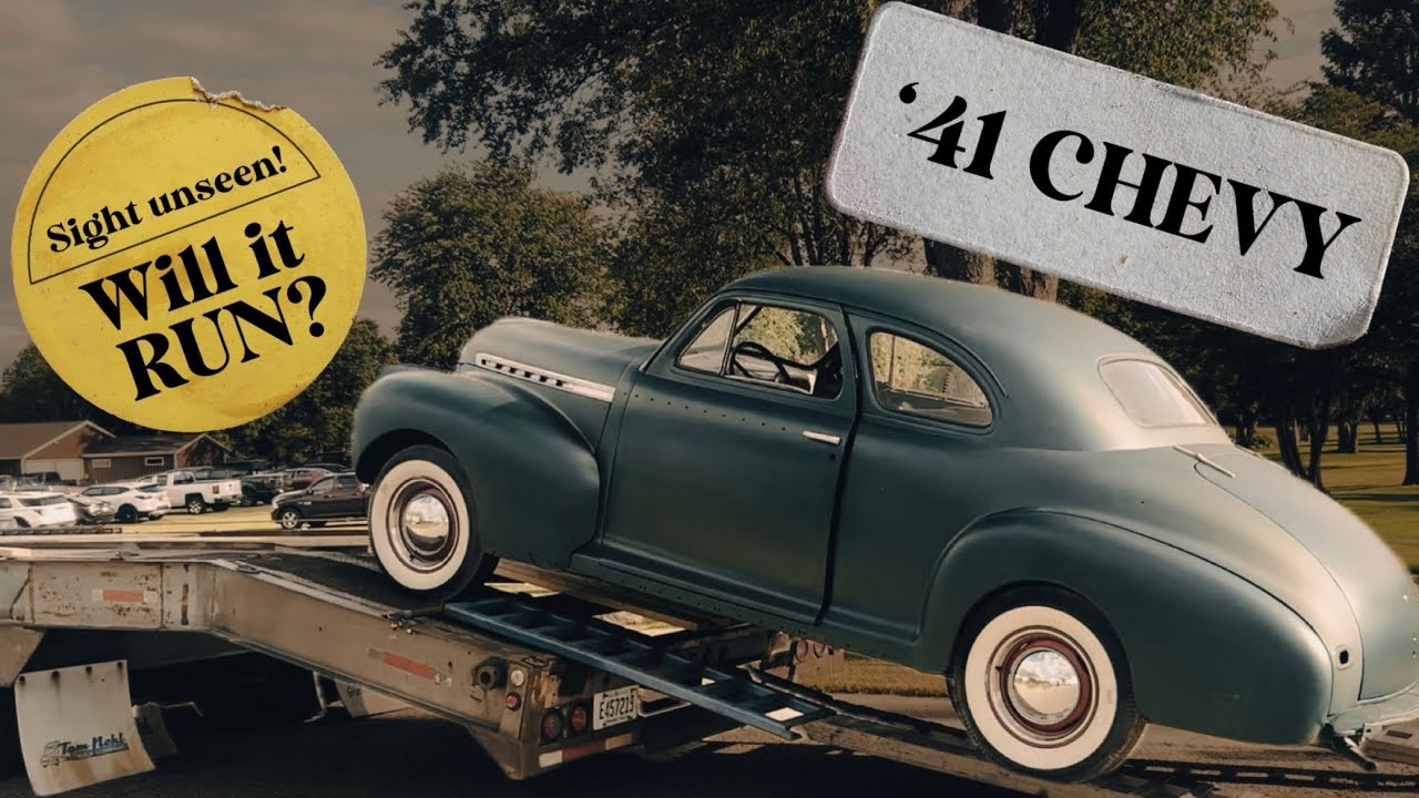 I Bought A 1941 Chevy Coupe SIGHT UNSEEN! Will it Run? (Part 1)