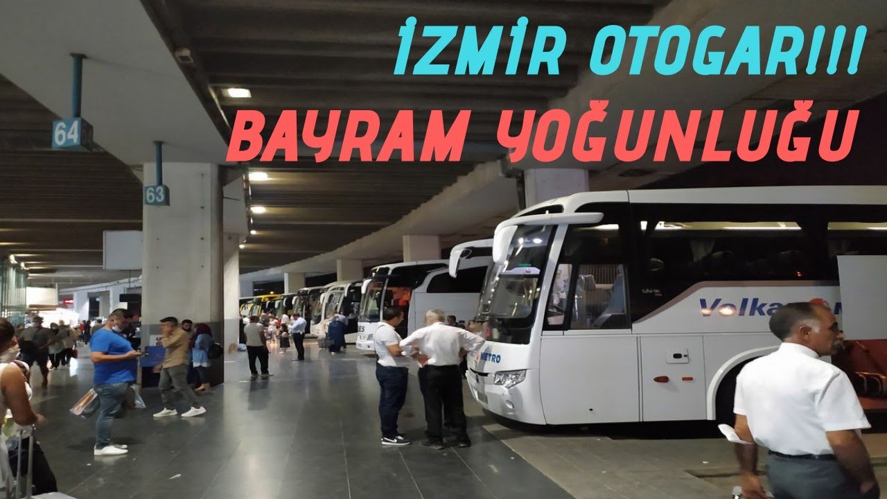 İZMİR OTOGARDA BAYRAM YOĞUNLUĞU|GECE GECE OTOGARDAYIZ!!!