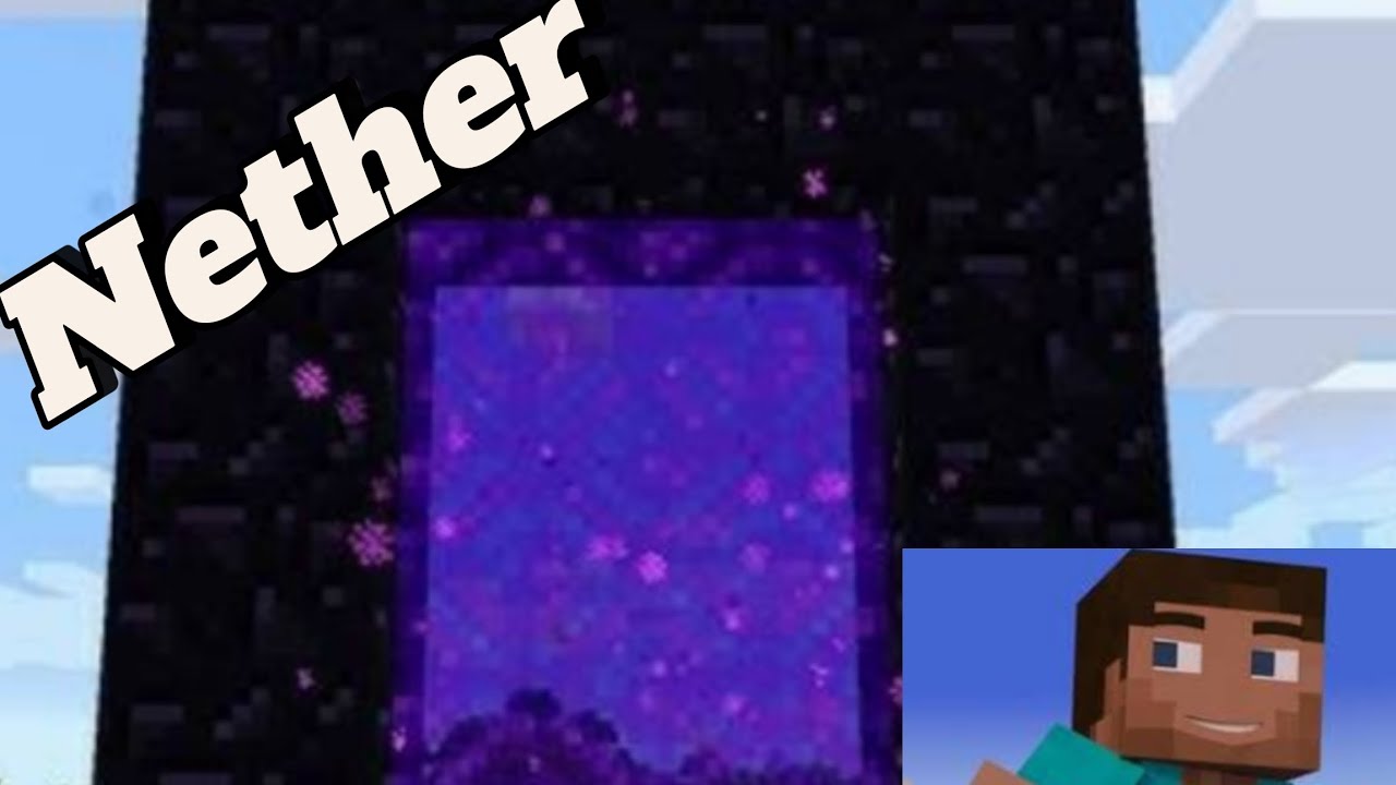 Going in another dimension in Minecraft 