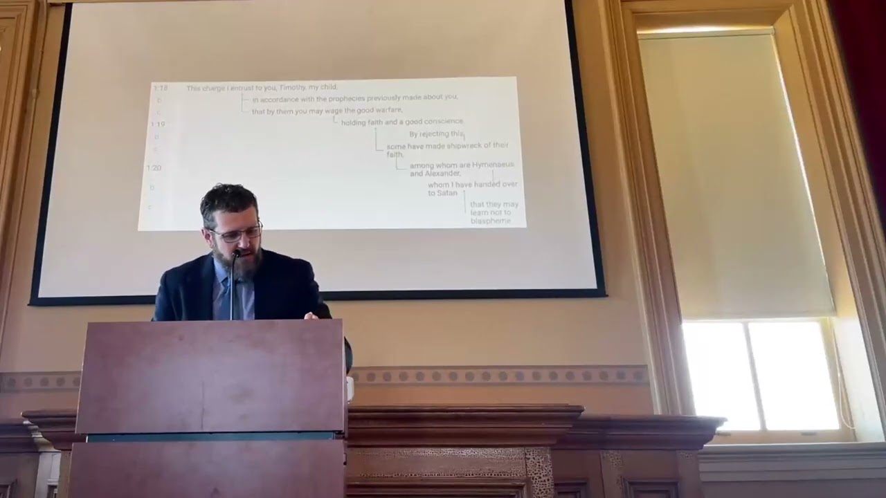 Andy Naselli - The Charge to Reject False Teaching (1 Timothy 1:18&ndash;20)