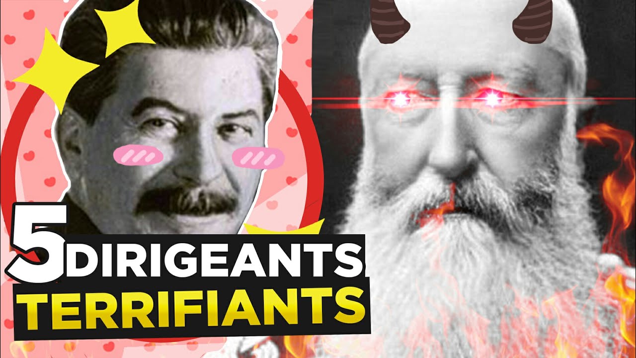 5 DIRIGEANTS les plus TERRIFIANTS du XXème siècle