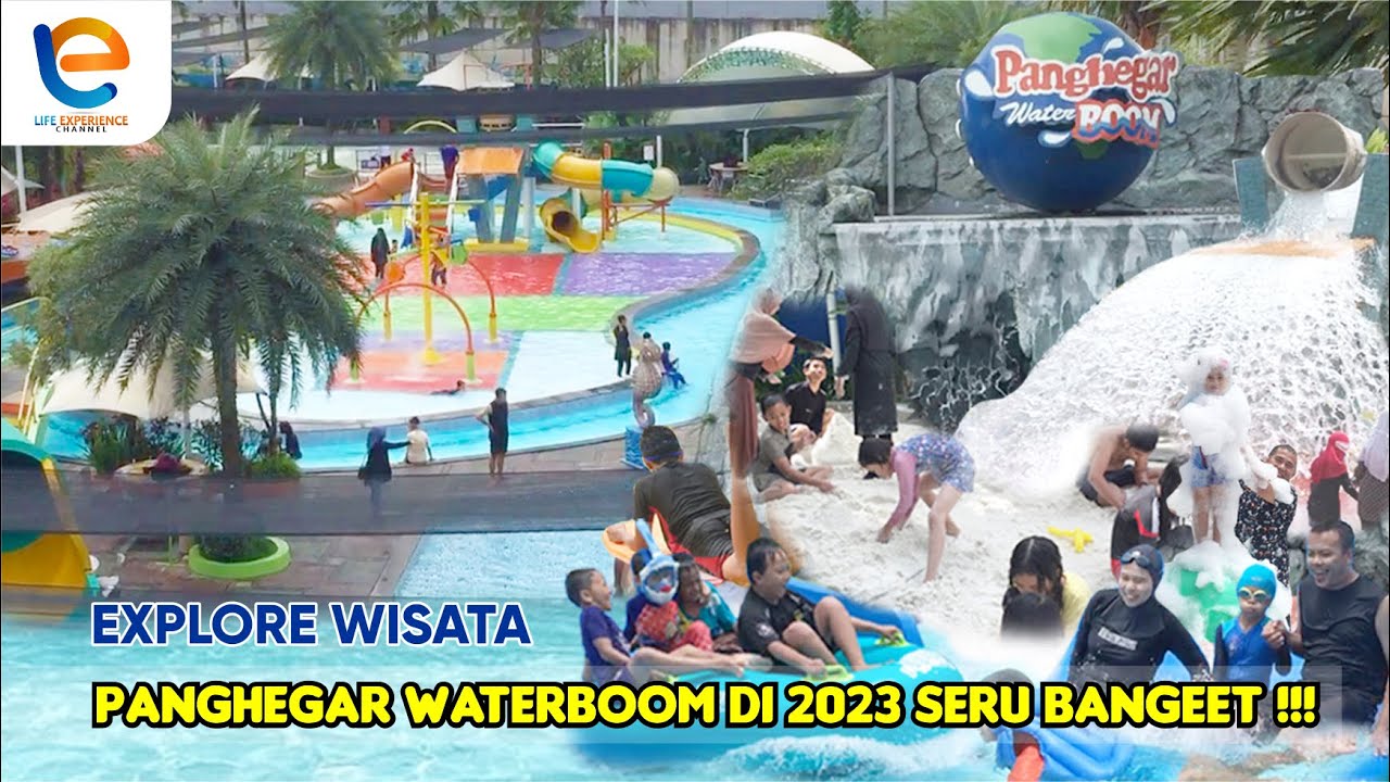 REVIEW WISATA AIR PANGHEGAR WATERBOOM | BANYAK WAHANA BIKIN BASAH BASAHAN LEBIH SERU WISATA BANDUNG