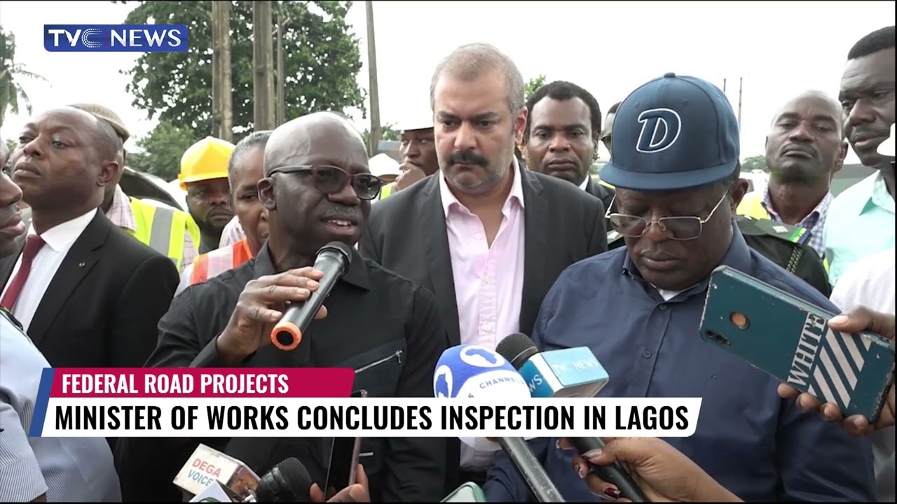 Minister Of Works Concludes Inspection In Lagos
