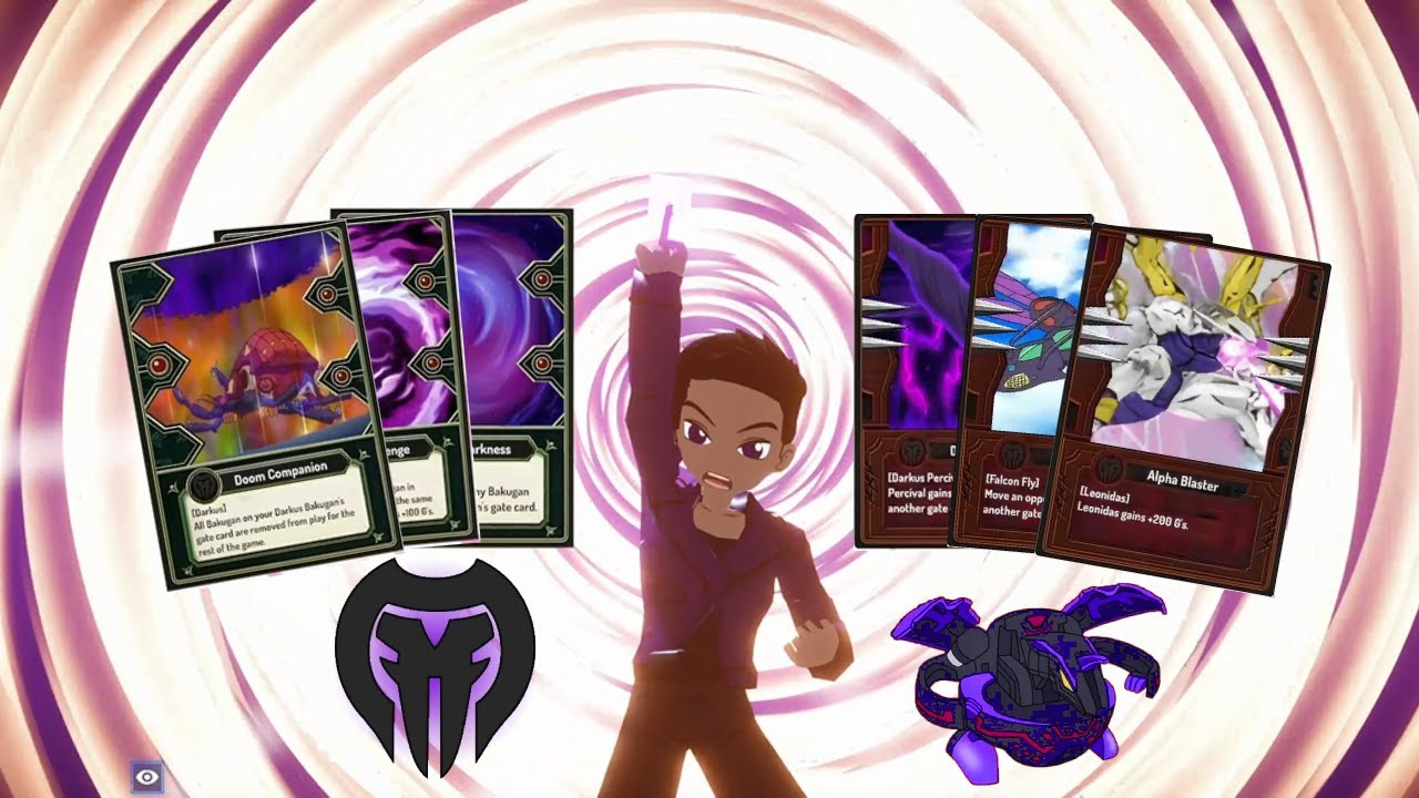 DARKUS DOMINATION! +1000 GS LEONIDAS Deck Crushes ALL! (Bakugan PVP)