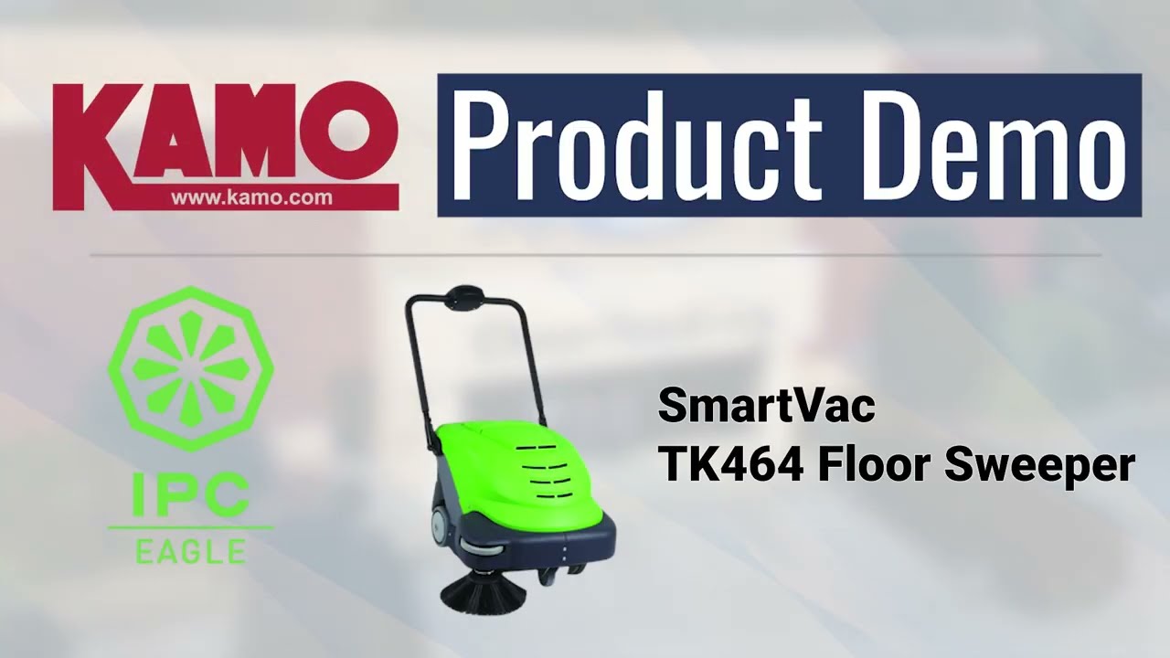 KAMO Product Demo Series | IPC Eagle SmartVac TK464 Floor Sweeper