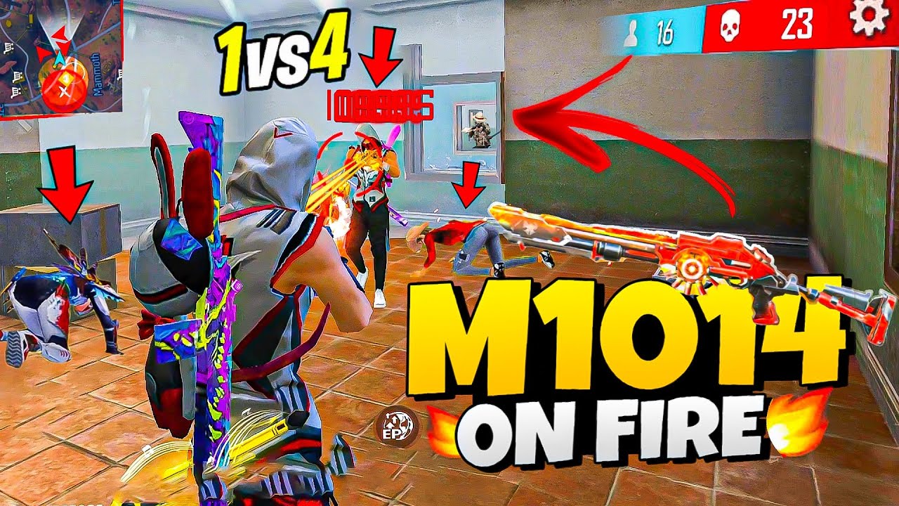 Shotgun On Fire 🔥 26 Kills Solo vs Squad Gameplay with New Cs Heroic Dress In Kalahari 😱 Free Fire