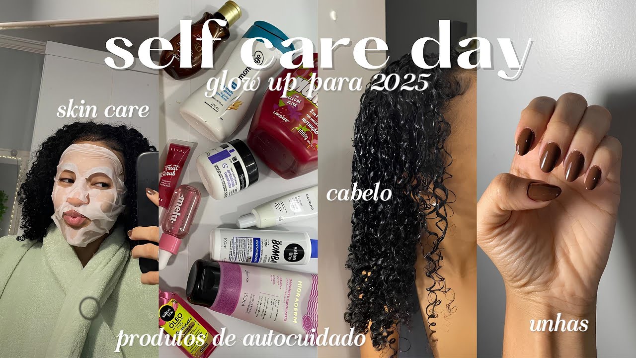 spa day 🛁 | unhas, cabelo, produtos de autocuidado, skin care