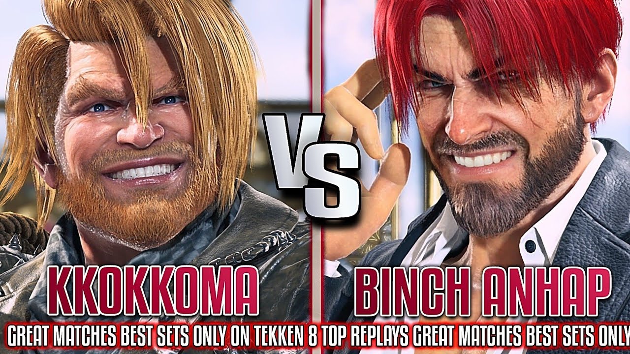 Tekken 8 Kkokkoma (Paul) vs Binch Anhap (Victor) Ranked Matches Replays