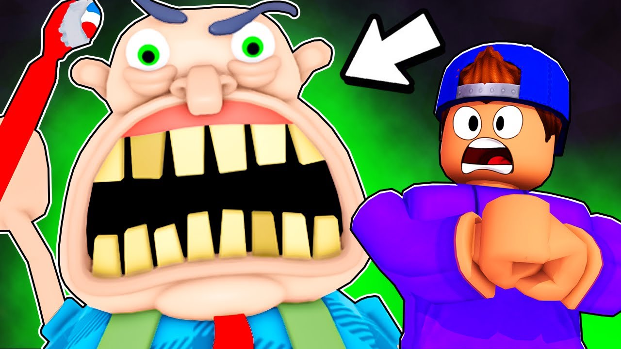 ROBLOX MR. MEANIE'S TEAM DENTIST RUN OBBY!
