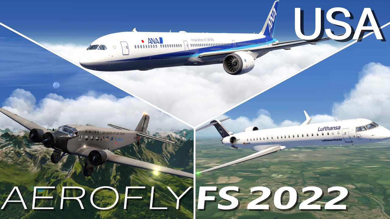 Aerofly FS 2022 - The MOST REALISTIC Mobile Flight Sim [Android/IOS] + USA SCENERY AND CITY LIGHTS!