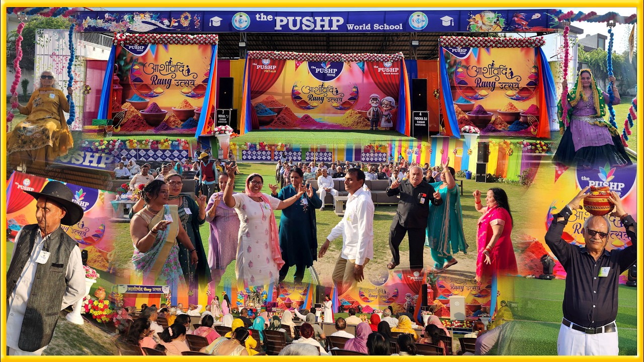 Aashirwad Rang Utsav 2026 | Grandparents Love & Blessings | The Pushp World School Ganaur