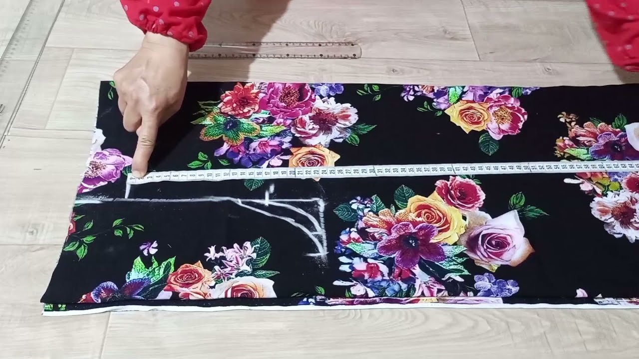 طريقة تفصيل وخياطة سالوبيت للبنات💥