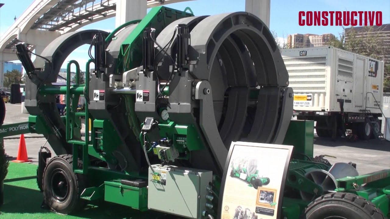 McELROY presenta sus equipos de termofusión en Conexpo 2014