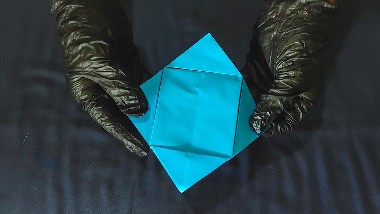 How To Make Origami Graduation Cap | Origami Tutorial For Beginners