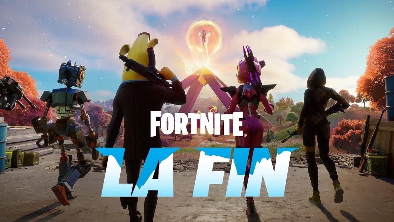 La fin du chapitre 2 sur Fortnite: @therock  passe à l'action !  (Incroyable)