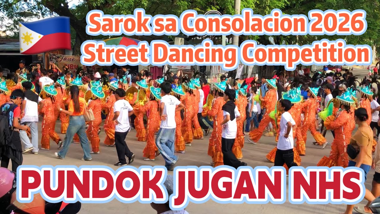 Sarok Festival 2026 JUGAN NHS Street Dance Competition Consolacion Cebu | Festival Dance Parade