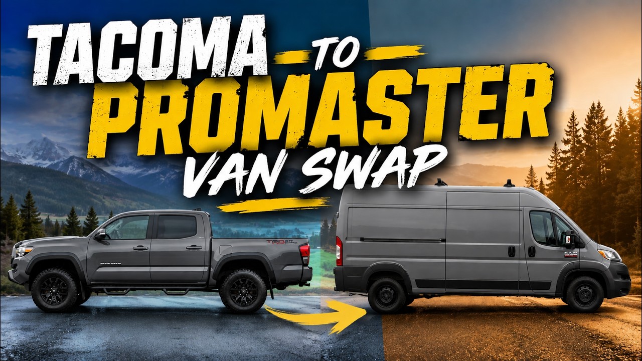 Truck vs. Van Life - The Big Swap Decision - Free 3D Printed Camping Files