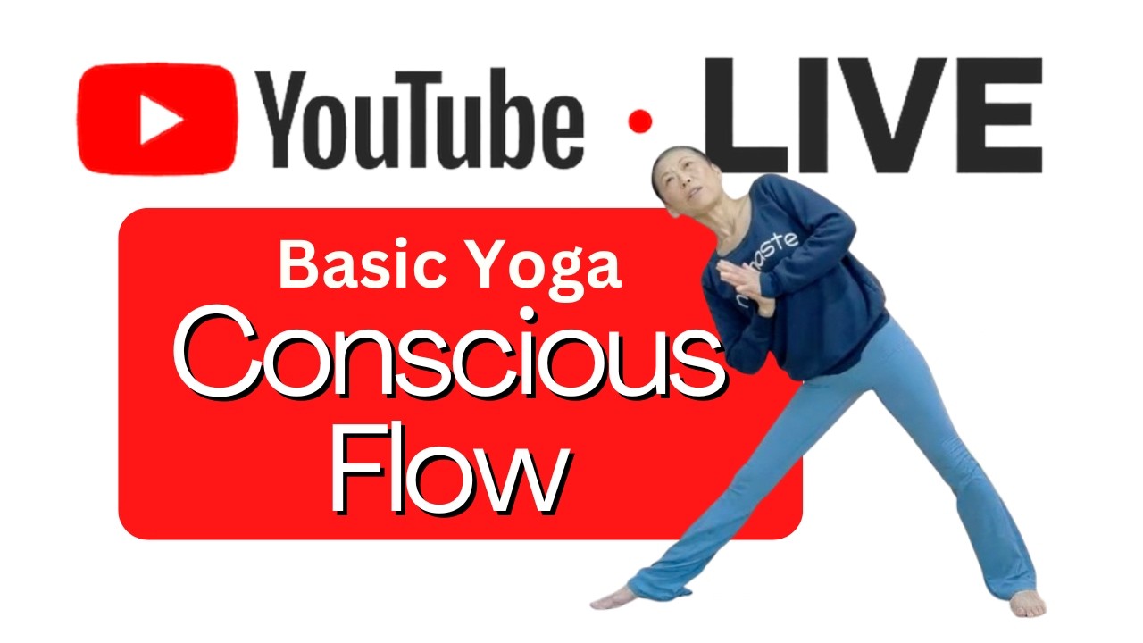 YOGA with YUKO | LIVE | MIndful Practice | Slow and Conscious Flow Yoga