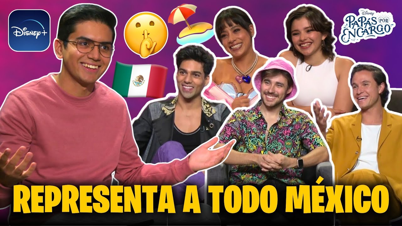 PAPAS POR ENCARGO: Entrevista a Michael Ronda, Lalo Brito y Jorge Blanco (Interview Disney Plus)