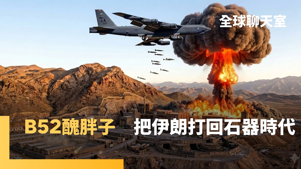 「戰場老大哥」B-52首次直接飛進伊朗！鑽地彈精準炸翻伊朗地下飛彈城　美軍打擊重心正逐步向「動態目標」轉移　史詩之怒行動進入新階段｜全球聊天室｜#鏡新聞