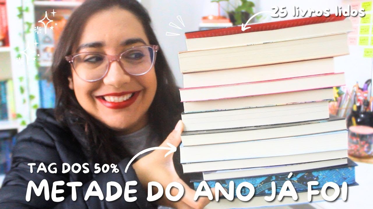 MELHORES E PIORES LIVROS QUE LI EM 2025 (até agora) - Tag dos 50%