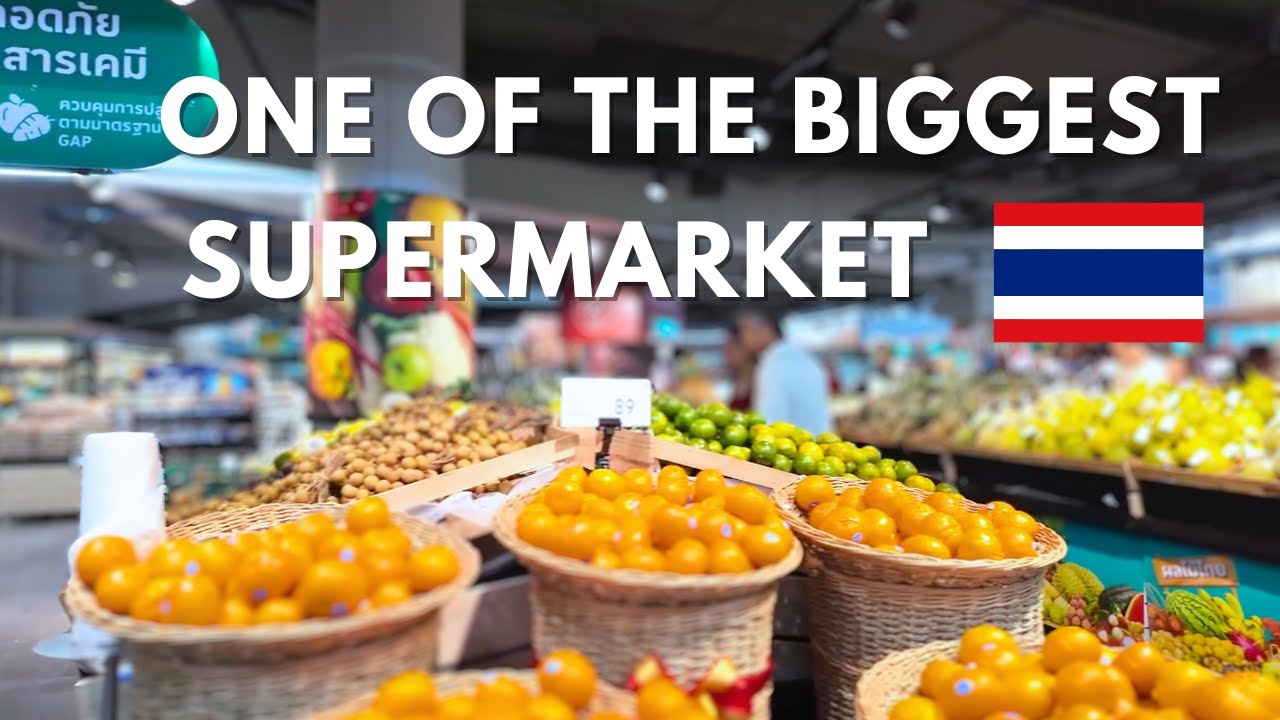 Grocery Shopping in BANGKOK, THAILAND | Lotus