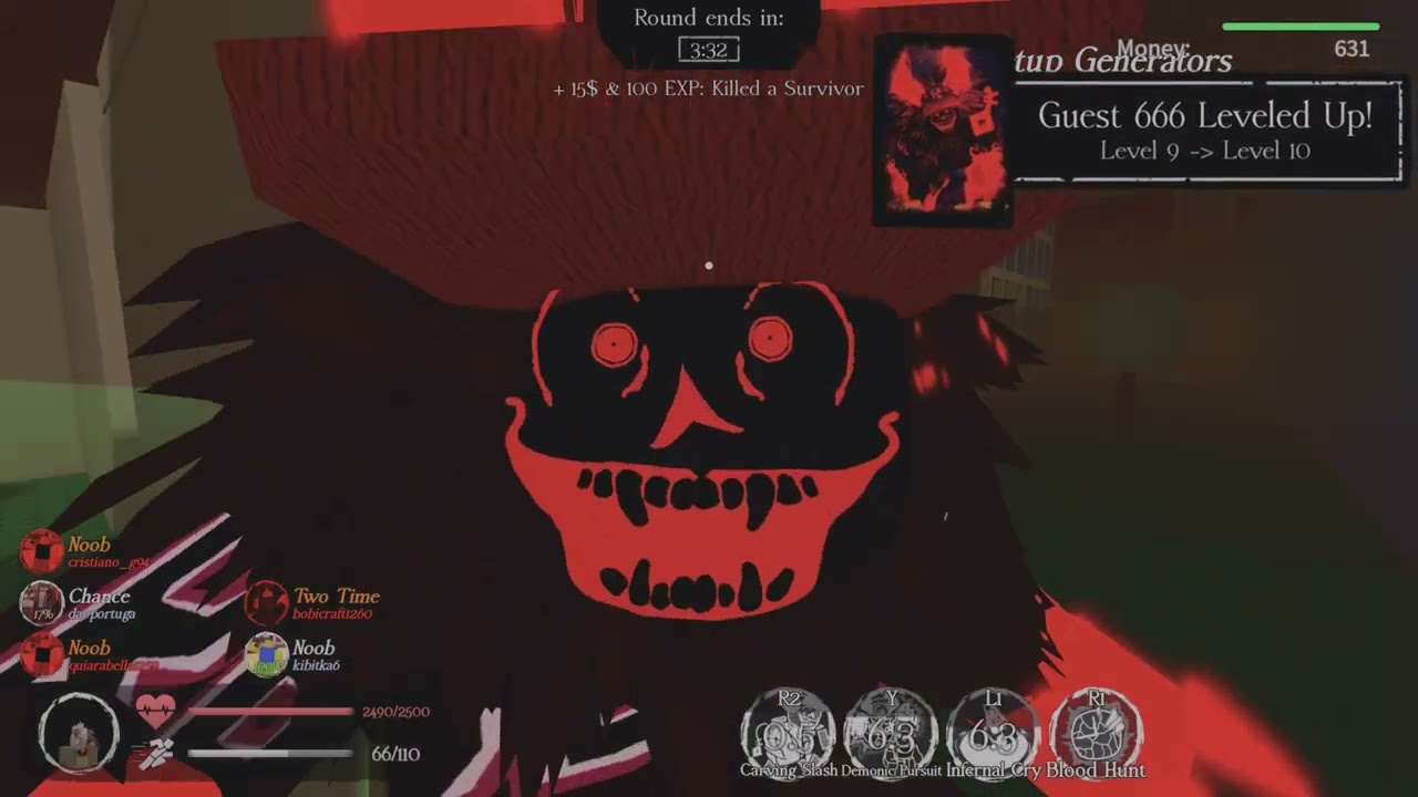 Roblox Forsaken: fanmade incrível de Forsaken                  Parte 2: sendo o G666 e matando todos