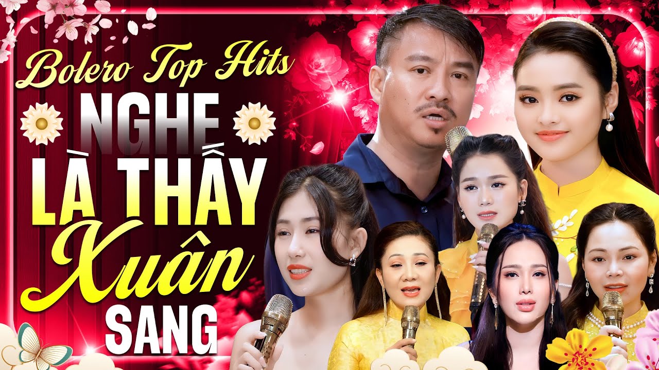 NHẠC XUÂN BOLERO TOP HITS NGHE THẤY TẾT ĐẾN XUÂN VỀ HAY NHẤT 2026 🌸 Mộc Anh, Thu Hường, Quang Lập...