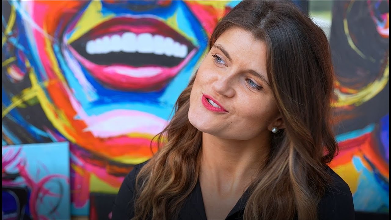 🎨 Portrait haut en couleurs – Lauryne Art