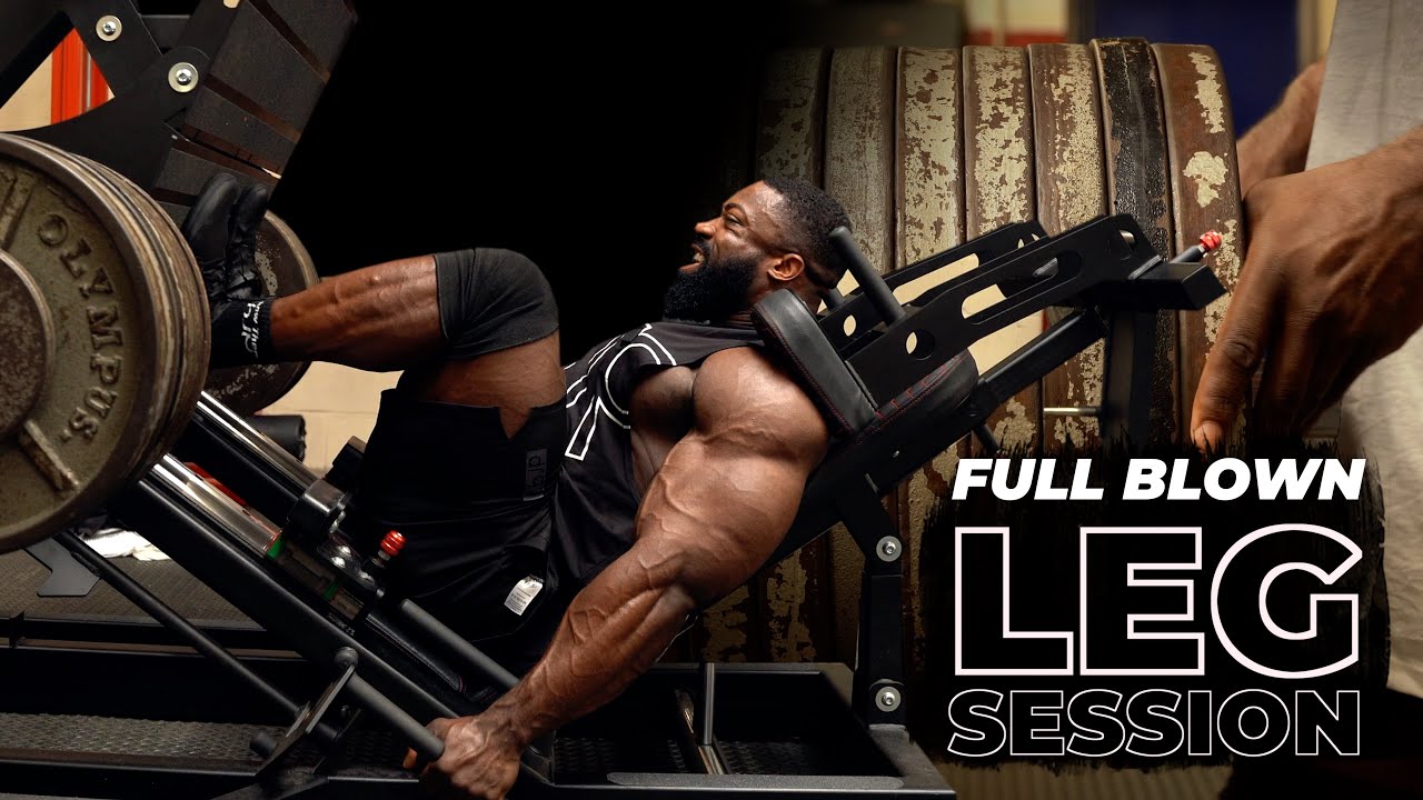 Full Blown Leg Session // IFBB PRO MARC HECTOR