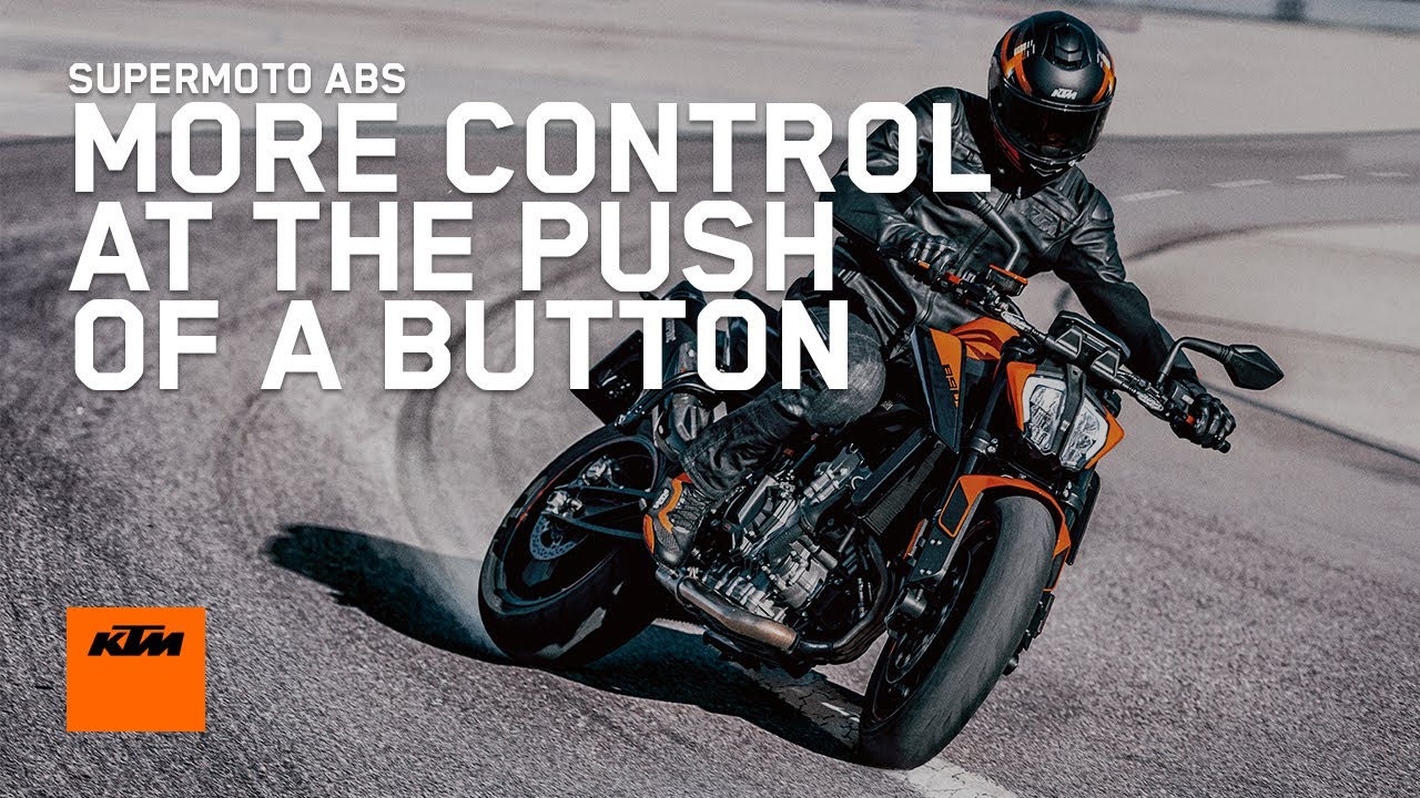 Supermoto ABS: More control at the push of a button | KTM
