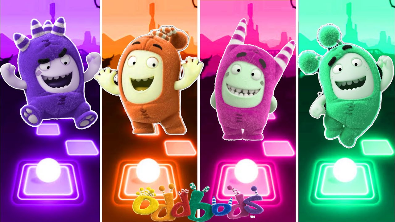 Oddbods Bubbles 🎶 Oddbods Fuse 🎶 Oddbods Zee 🎶 Oddbods Newt 🎶 Who Will Win?