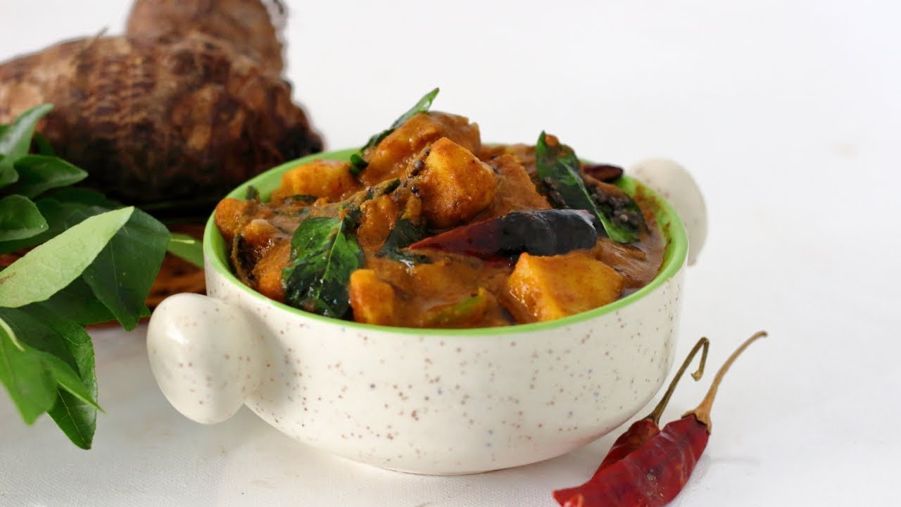 ചേമ്പു മസാല കറി /Chembu Masala /Colocosia masala /Yam masala curry