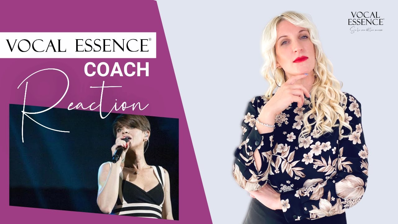 Difendimi per sempre  - Alessandra Amoroso (Live Forum Assago) | Vocal Essence® Coach Reaction
